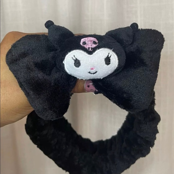 Sanrio kuromi plush bath headband - Picture 2 of 2